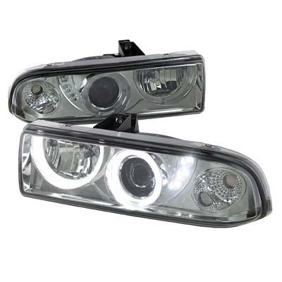 1998-04 Chevrolet S10 Projector Headlight Smoked Lens