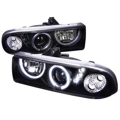 1998-04 Chevy S10 Projector Headlight Black Housing