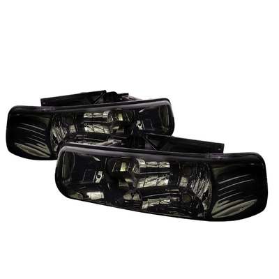 1999-02 Silverado Crystal Housing Smoked Lens