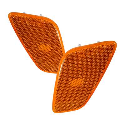 1997-06 Jeep Wrangler Side Marker Lights Amber