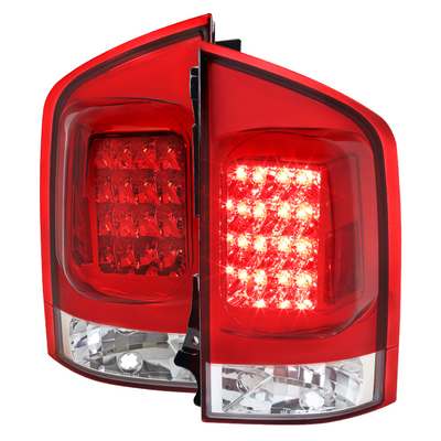 2005-12 Nissan Armada Led Tail Lights Red
