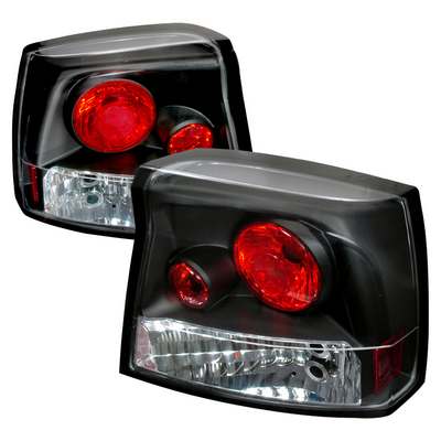 2005-08 Dodge Charger Altezza Tail Lights, Black