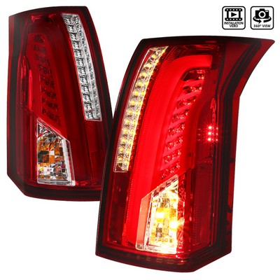 2003-07 Cadillac CTS LED Red Lens Tail Lights