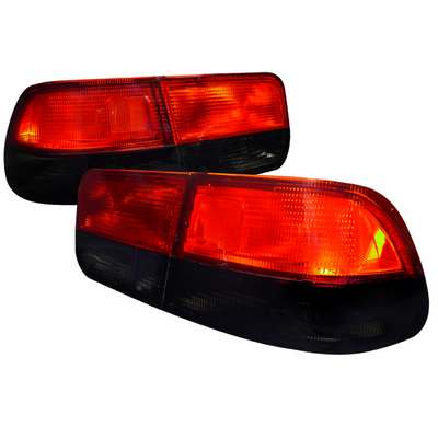1996-00 Civic Tail Lights Red Smoke Lens Coupe Model