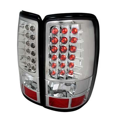 2000-06 Chevrolet/GMC Denali/Tahoe Led Tail Lights Chrome