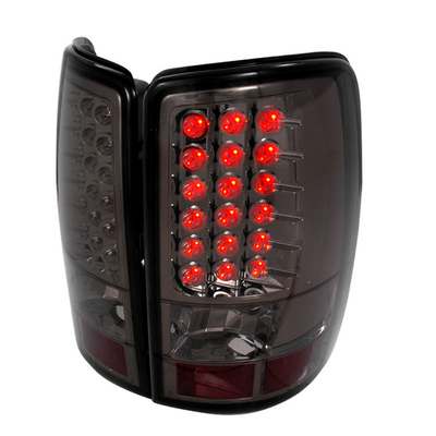 2000-06 Tahoe Denali LED Tail Lights, Euro Smoke