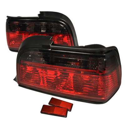 1992-98 Bmw E36 3 Series Altezza Tail Light Red Smoke 2 Door