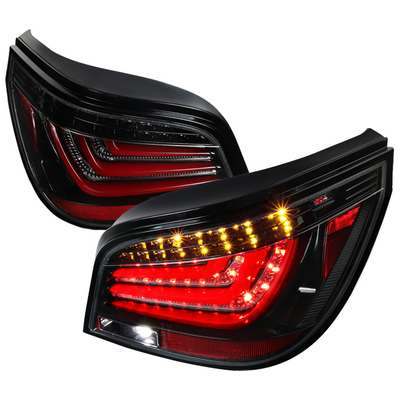 2004-07 Bmw E60 5 Series Led Tail Lights Gsy Bk