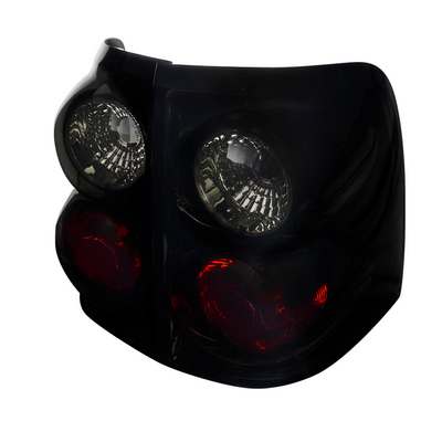 2002-05 Ford Explorer Altezza Tail Lights, Glossy Black Housing w/Dark Smoke Lens
