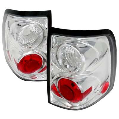 2002-05 Ford Explorer Tail Lights, Chrome