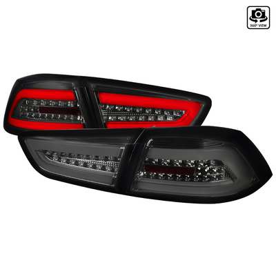 2008-17 Mitsubishi Lancer Evo X Led Tail Lights- Smoke