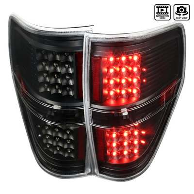 2009-14 F150 Tail Lights- Black