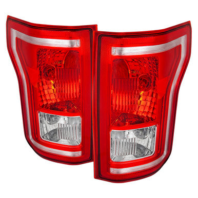 2015-17 Ford F150 Tail Lights Oe With Bulb - Pair