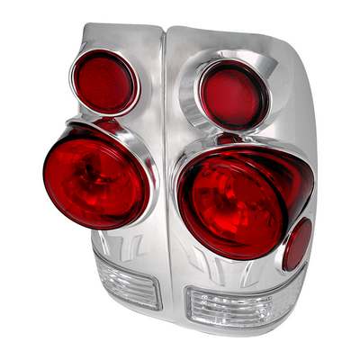 1997-00 F150 3D Style Altezza Tail Lights, Chrome