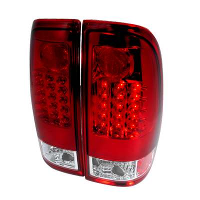 1999-07 Superduty Led Tail Lights Red