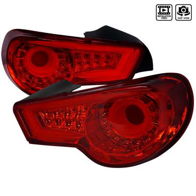 2012-16 Scion Frs Brz Sequential Led Tail Lights- Red