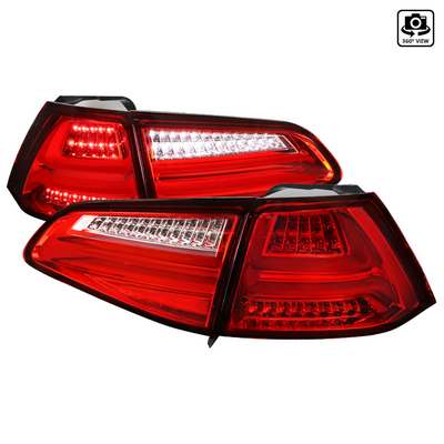 2015-?? VW Golf Mk7 Led Tail Lights Red