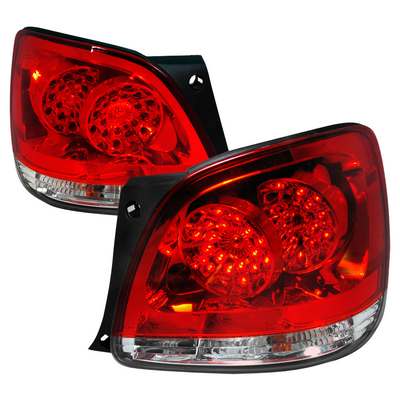 1998-05 Lexus Gs300 Led Tail Lights Red