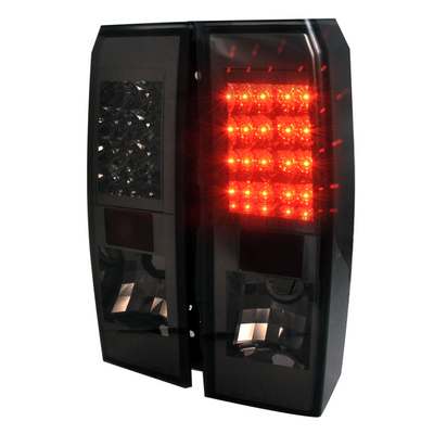 2005-10 Hummer H3 LED Tail Lights, Smoke