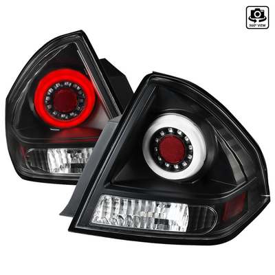 2006-13 Chevrolet Impala Led Tail Lights Black
