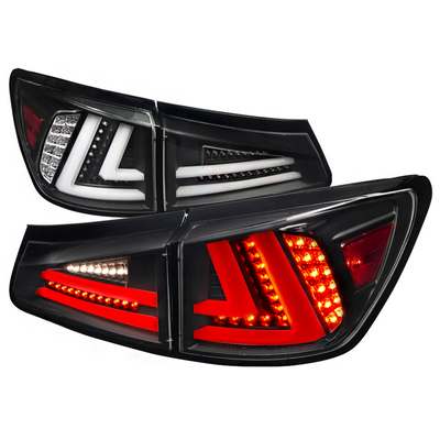 2006-08 Lexus Is250 Led Tail Lights Black
