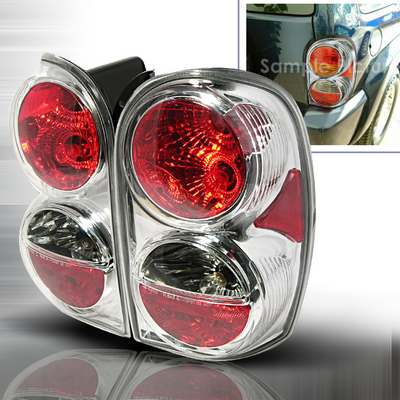 2002-04 Jeep Liberty Altezza Tail Lights Chrome