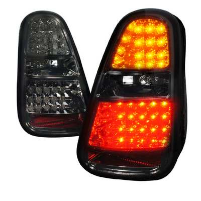 2005-06 Mini Cooper Led Tail Lights Smoke Lens