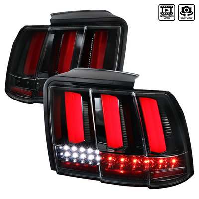 1999-01 Ford Mustang Seq Led Tail Light