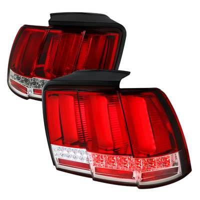 1999-04 Ford Mustang LED Sequential Red Tail Lights
