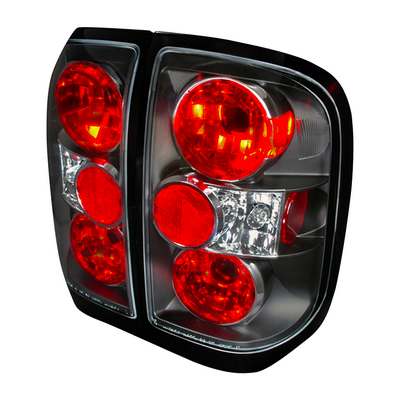 1996-98 Nissan Pathfinder Altezza Tail Lights, Black
