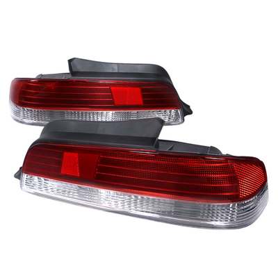 1997-01 Honda Prelude Tail Light - Red Clear