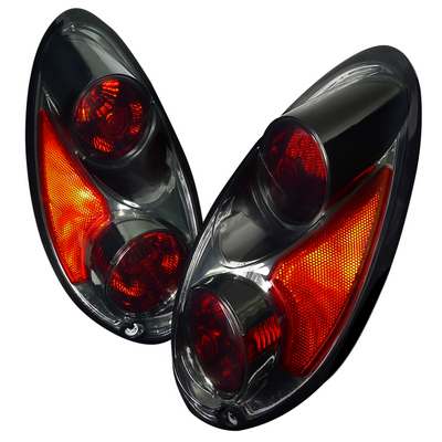 2000-04 Chrysler Pt Cruiser Euro Tail Lightss Smoked Lens