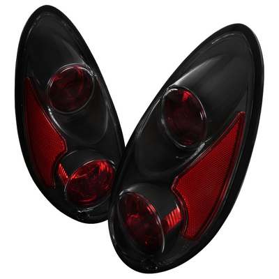2001-05 Chrysler Pt Cruiser Tail Lights-Black