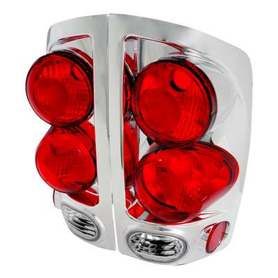 2002-06 Ram 1500 2500 3D Tail Lights, Chrome