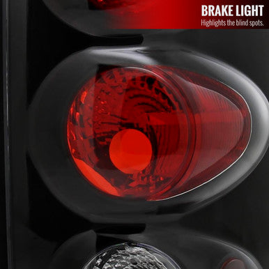 2002-06 Dodge Ram Altezza Tail Light Black