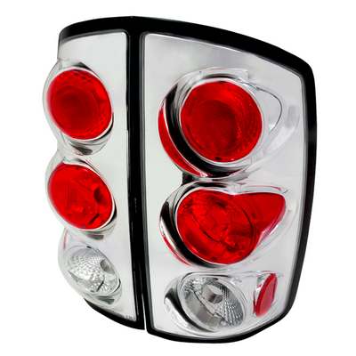 2002-06 Ram Euro Altezza Tail Lights, Chrome
