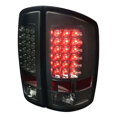 2007-08 Ram Led Tail Lights Smoked Housing