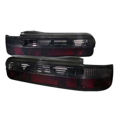 1989-94 Nissan 240SX 2DR Tail Lights, Red/Smoke