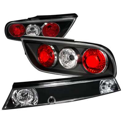 1989-94 Nissan 240sx S13 Tail Lights 3Pc Black