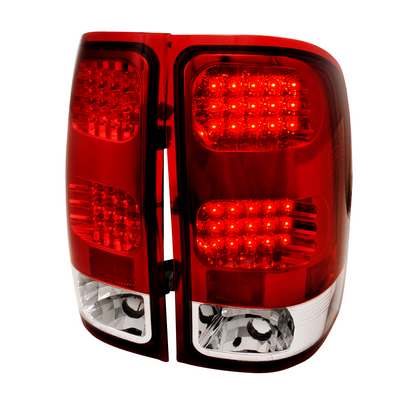 2007-14 Sierra LED Altezza Tail Lights, Red