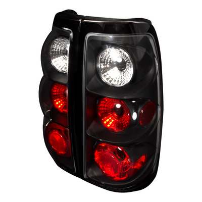1999-02 Silverado, 1999-06 Sierra euro taillights, black