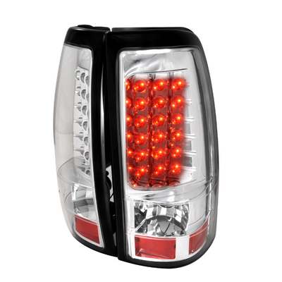 1999-02 Silverado, 99-06 Sierra LED taillights, chrome