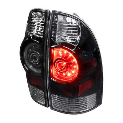 2005-15 Toyota Tacoma LED Black Tail Lights