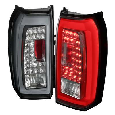 2015-18 Tahoe Led Tail Lights, Black