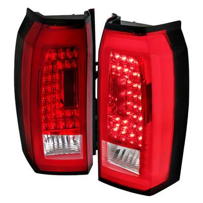2015-18 Tahoe Suburban Rear Brake Red LED Tail Lights Lamps Left Right