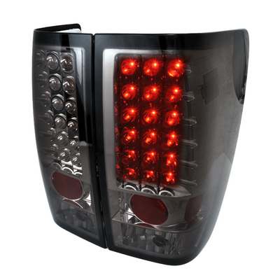 2004-13 Nissan Titan LED Altezza Tail Lights, Smoked