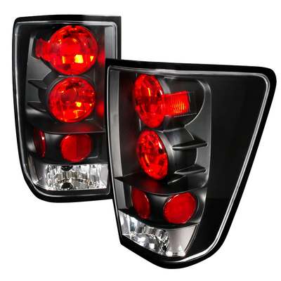 2004-13 Nissan Titan Altezza Tail Lights, Black