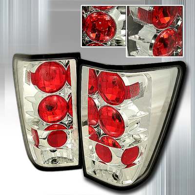 2004-13 Nissan Titan Altezza Tail Lights, Chrome