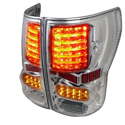 2007-13 Toyota Tundra LED Tail Lights, Chrome