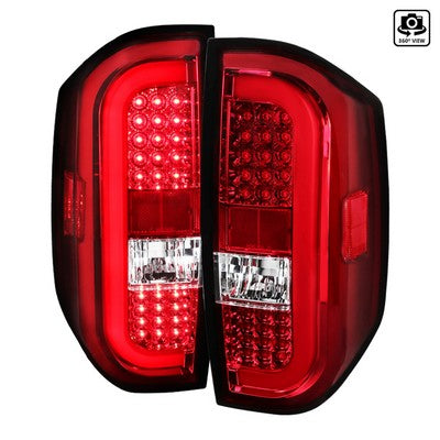 2014-18 Toyota Tundra Led Sequential Tail Lights- Red